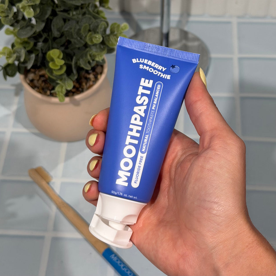 Kids Moothpaste Blueberry Smoothie - Fluoride Free 50g